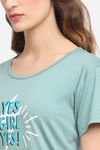 Kanvin Modal Pyjama Set - Blue — thumbnail 5