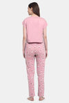 Kanvin Modal Pyjama Set - Pink — thumbnail 3