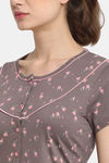 Kanvin Cotton Pyjama Set - Camel Brown — thumbnail 5