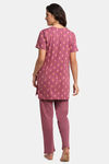 Kanvin Cotton Pyjama Set - Lavender — thumbnail 3