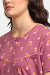 Kanvin Cotton Pyjama Set - Lavender — thumbnail 5