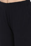 Kanvin Cotton Pyjama Set - Black — thumbnail 7