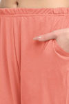 Kanvin Modal Pyjama Set - Coral — thumbnail 6