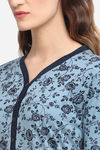 Kanvin Modal Pyjama Set - Blue — thumbnail 5