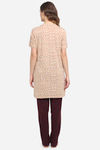 Kanvin Modal Pyjama Set - Camel — thumbnail 3