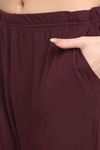 Kanvin Modal Pyjama Set - Camel — thumbnail 6