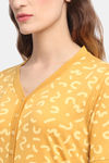 Kanvin Modal Pyjama Set - Honey Gold — thumbnail 5