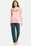 Kanvin Modal Nightwear + Robe - Teal — thumbnail 4