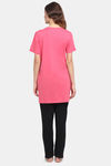 Kanvin Modal Pyjama Set - Pink — thumbnail 3