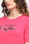 Kanvin Modal Pyjama Set - Pink — thumbnail 5