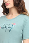 Kanvin Modal Pyjama Set - Sea Green — thumbnail 5