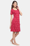 Kanvin Modal Sleep T-Shirt - Pink — thumbnail 2