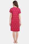Kanvin Modal Sleep T-Shirt - Pink — thumbnail 3