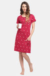 Kanvin Modal Sleep T-Shirt - Pink — thumbnail 4