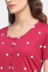 Kanvin Modal Sleep T-Shirt - Pink — thumbnail 5