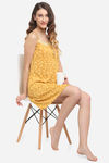Kanvin Cotton Sleep T-Shirt - Gold — thumbnail 4