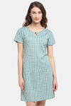 Kanvin Cotton Sleep T-Shirt - Green — thumbnail 1