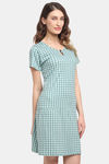 Kanvin Cotton Sleep T-Shirt - Green — thumbnail 2