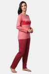 Kanvin Cotton Blend Pyjama Set - Pink — thumbnail 2