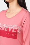 Kanvin Cotton Blend Pyjama Set - Pink — thumbnail 5