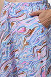 Kanvin Cotton Blend Pyjama Set - Blue — thumbnail 6