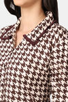 Kanvin Cotton Blend Pyjama Set - Brown — thumbnail 5