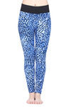 Zivame Light Ponte Wide Waistband Travel Ready Leggings - Sailor Blue — thumbnail 1