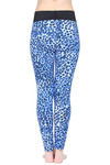 Zivame Light Ponte Wide Waistband Travel Ready Leggings - Sailor Blue — thumbnail 3