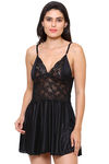 Klamotten Lace Babydoll - Black — thumbnail 1