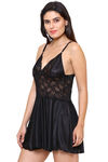 Klamotten Lace Babydoll - Black — thumbnail 2