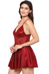 Klamotten Lace Babydoll - Maroon — thumbnail 2
