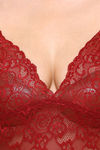 Klamotten Lace Babydoll - Maroon — thumbnail 6