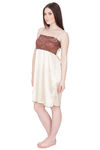 Klamotten Satin Babydoll - Cream — thumbnail 2