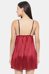Klamotten Babydoll - Maroon — thumbnail 4