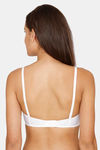 Lady Lyka Padded Non Wired Medium Coverage T-Shirt Bra - White — thumbnail 3