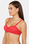 Lady Lyka Padded Non Wired 3/4th Coverage T-Shirt Bra (Pack of 2) - Multicolor — thumbnail 3