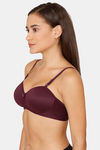 Lady Lyka Padded Non Wired 3/4th Coverage T-Shirt Bra (Pack of 2) - Multicolor — thumbnail 3