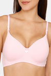 Lady Lyka Padded Non Wired 3/4th Coverage T-Shirt Bra (Pack of 2) - Multicolor — thumbnail 9