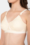Lady Lyka Single Layered Non Wired Medium Coverage T-Shirt Bra - Skin — thumbnail 7