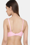 Lady Lyka Single Layered Non Wired Medium Coverage T-Shirt Bra - Pink — thumbnail 4