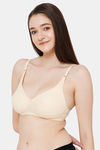 Lady Lyka Single Layered Non Wired Medium Coverage T-Shirt Bra - Skin — thumbnail 2