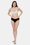 Lady Lyka Single Layered Non Wired Medium Coverage T-Shirt Bra - Skin — thumbnail 5