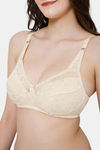 Lady Lyka Single Layered Non Wired Medium Coverage T-Shirt Bra - Skin — thumbnail 6