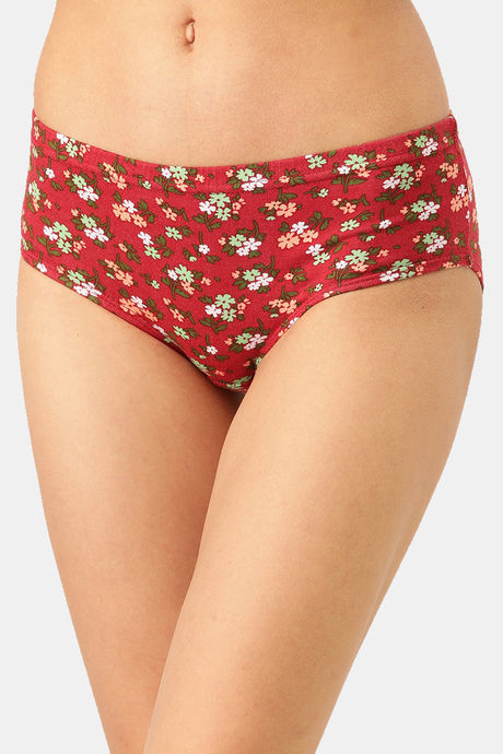 Lady Lyka Medium Rise Full Coverage Hipster Panty (Pack of 3) - Multicolor — image 2