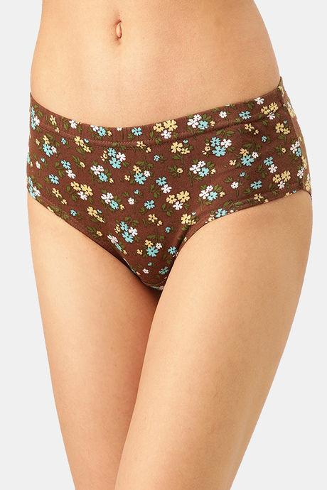 Lady Lyka Medium Rise Full Coverage Hipster Panty (Pack of 3) - Multicolor — image 7