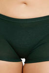 Lady Lyka Medium Rise Full Coverage Boyshort - Green — thumbnail 4