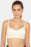 Lady Lyka Medium Impact Seamless Sports Bra (Pack of 2) - Skin White — thumbnail 2