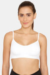 Lady Lyka Medium Impact Seamless Sports Bra (Pack of 2) - Skin White — thumbnail 8