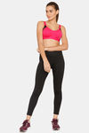 Lady Lyka Medium Impact Seamless Sports Bra (Pack of 2) - Red Fuschia — thumbnail 13