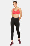 Lady Lyka Medium Impact Seamless Sports Bra (Pack of 2) - Plum Wine — thumbnail 5